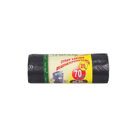 Saci de gunoi Golg Group, 70 L, 60 x 90 cm, 20 buc.