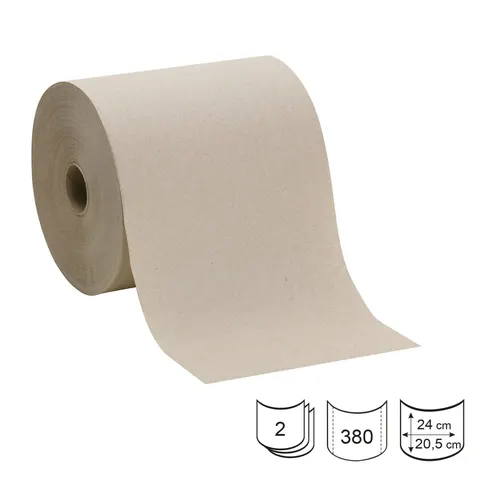 Rola de bucătărie, reciclată, cu două straturi, 800 g, 6 bucăți