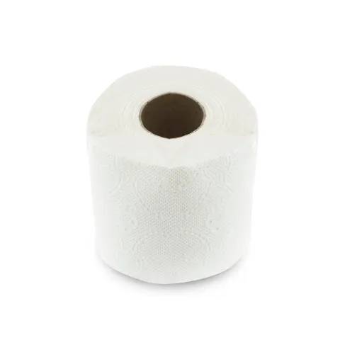 Hârtie igienică, celuloză, triplu strat, 80 g/m2, 4 bucăți