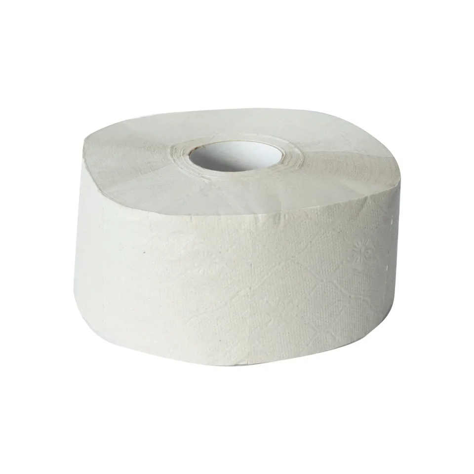 Hârtie igienică Jumbo, reciclată, triplu strat, 400 g, 12 bucăți