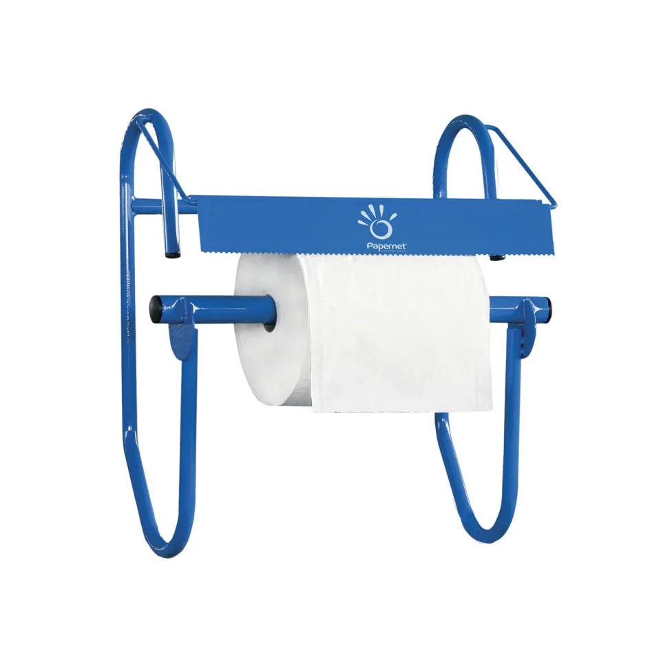 Suport pentru role industriale Papernet, montat pe perete, 26.5 x 55 x 57.5 cm
