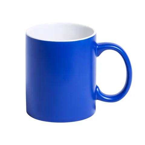 Cool Cană Lousa, ceramică, 350 ml, albastru și alb