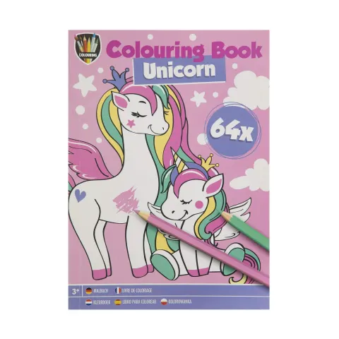 Moxy Carte de colorat Unicorn, A5, 64 pagini