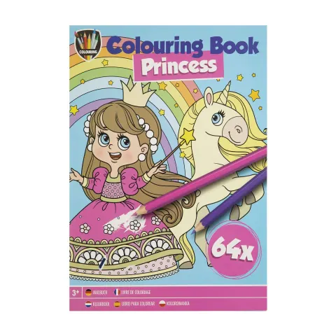 Carte de colorat Moxy Princess, A5, 64 pagini