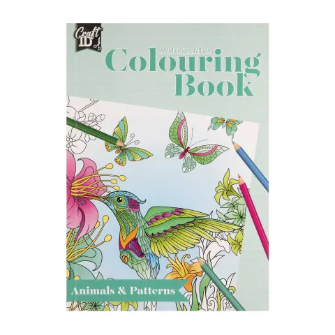 Craft ID Carte de colorat Animale, A4, 32 file