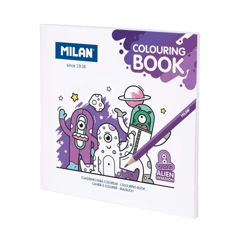 Milan Carte de colorat „Invazia extratereștrilor”