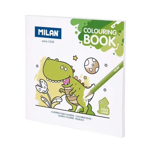 Milan Carte de colorat „Tărâmul dinozaurilor”
