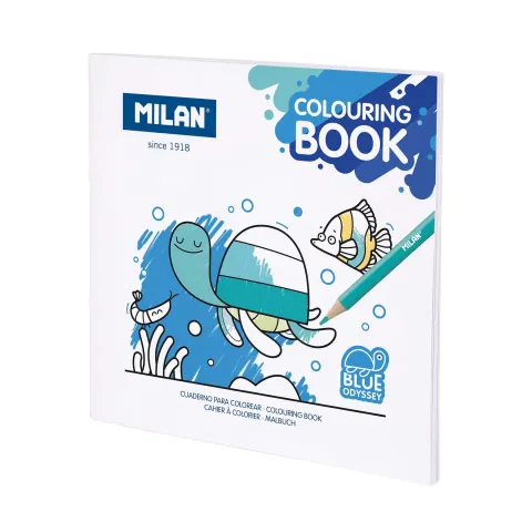Milan Carte de colorat Lumea marină