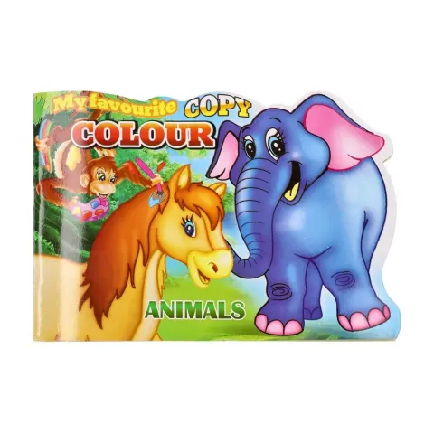Carte de colorat Festa, Forme distractive, A4, diverse