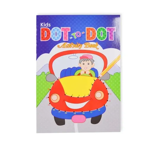 Festa Carte de trasat puncte și colorat, A4, assortit