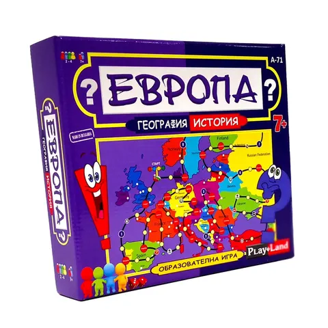 Joc Playland „Europa - geografie și istorie”