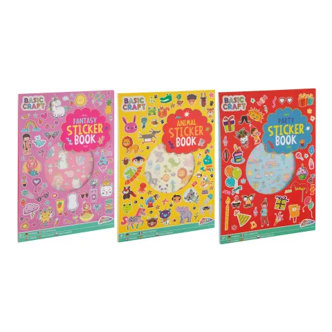 Moxy Carte cu autocolante, A4, asortat, 48 buc.