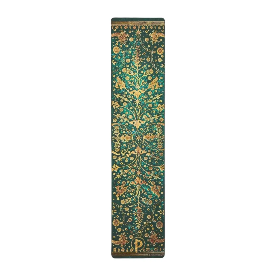 Semn de carte Paperblanks Emerald Flower