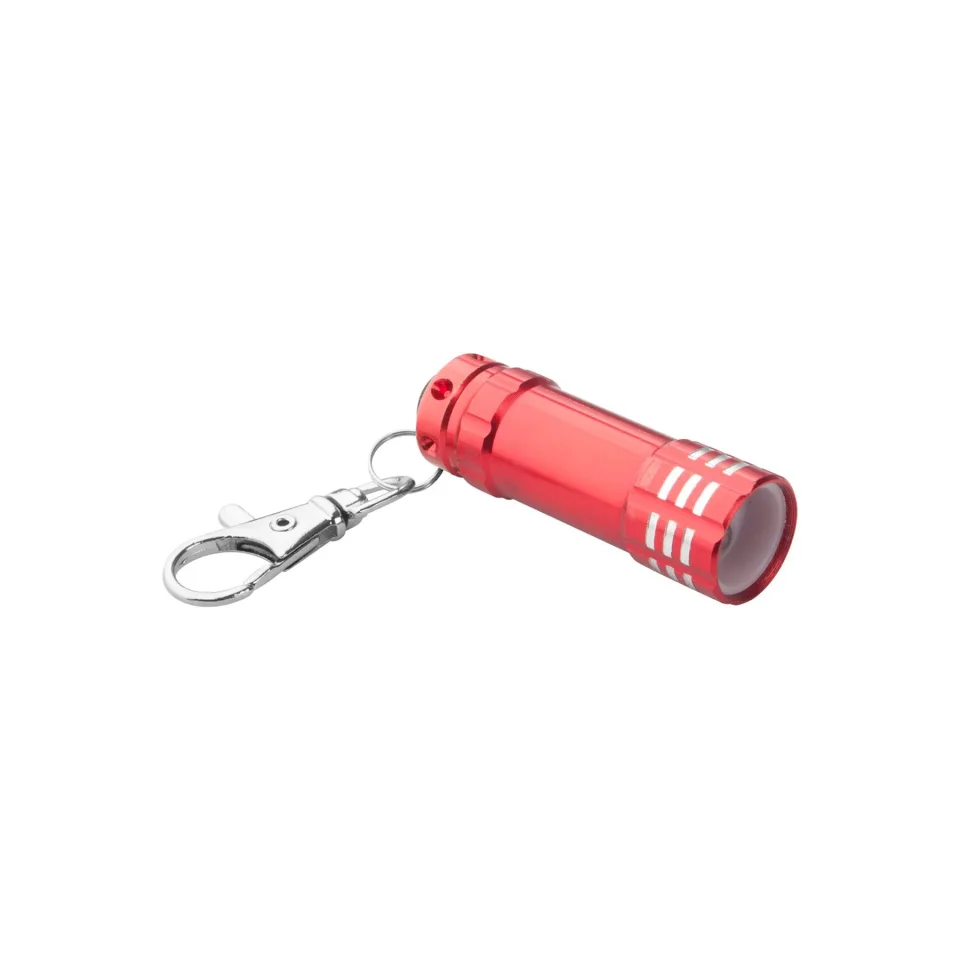 Breloc lanternă Cool Flashlight Pico, mini, roșu