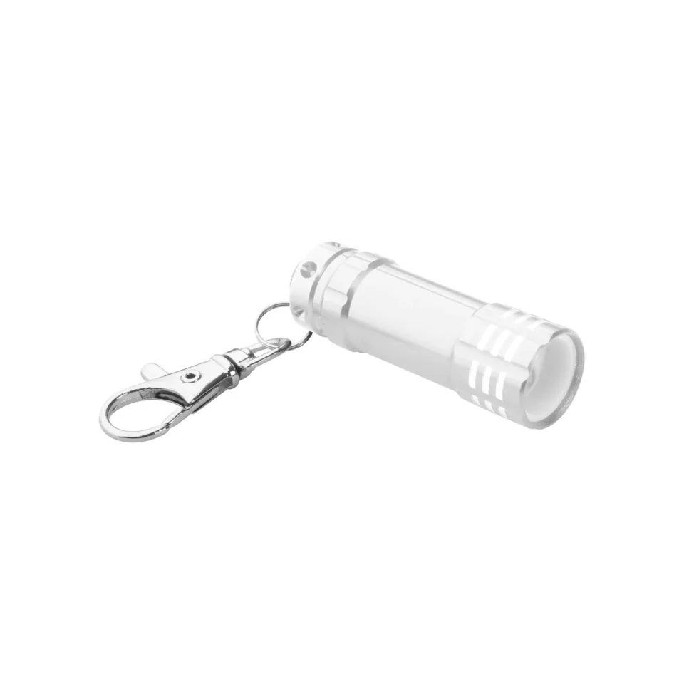 Lanternă breloc Cool Pico, mini, argintie