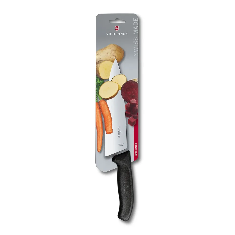 Cuțit pentru tăiat Victorinox, 20 cm, negru