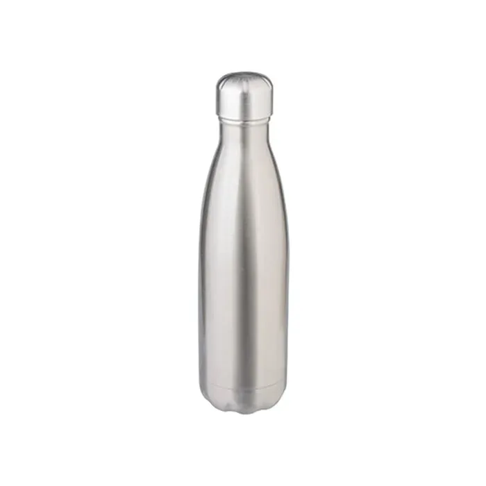 BESTSUB Sticlă, oțel, gri, 500 ml, personalizabilă