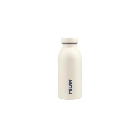 Sticlă de apă Milan 1918, termoizolantă, albă, 354 ml