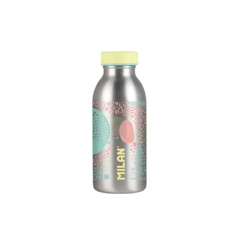 Milan Sticlă de apă Silver, izolată, 354 ml, galbenă