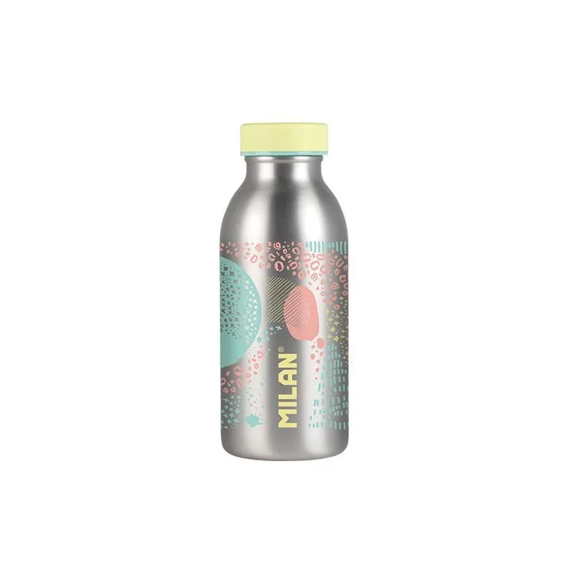 Milan Sticlă de apă Silver, izolată, 354 ml, galbenă