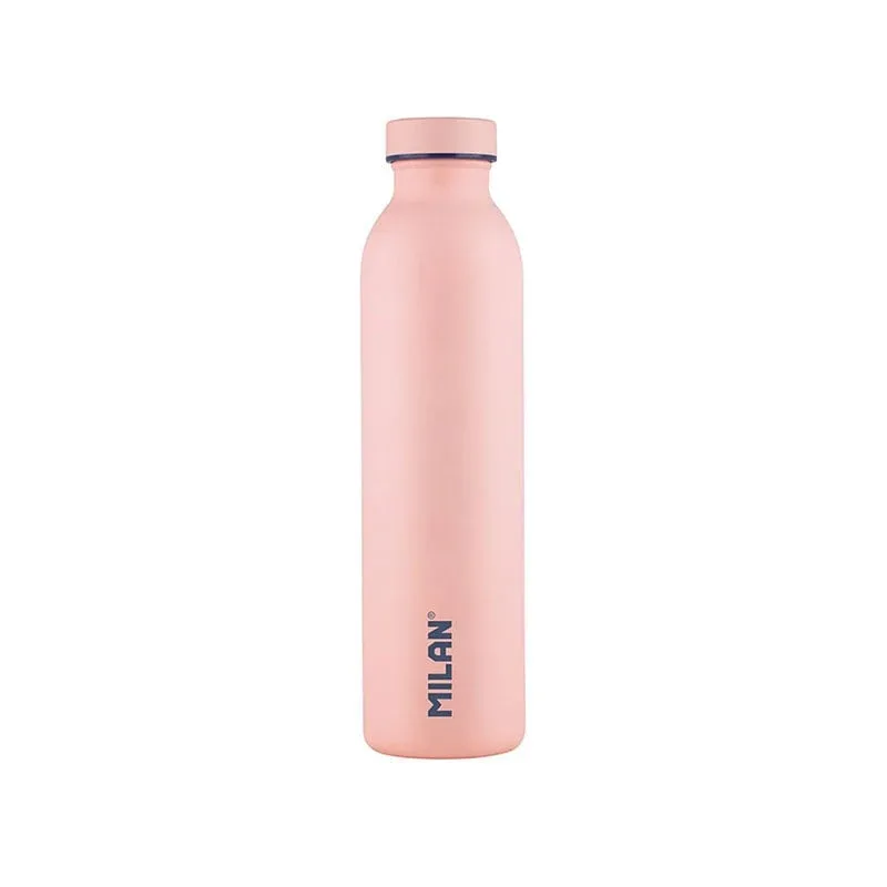 Milan Sticlă de apă 1918, izolată, roz, 591 ml