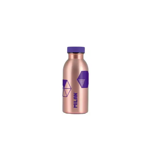 Sticlă de Apă Milan, cupru, izolată, 354 ml