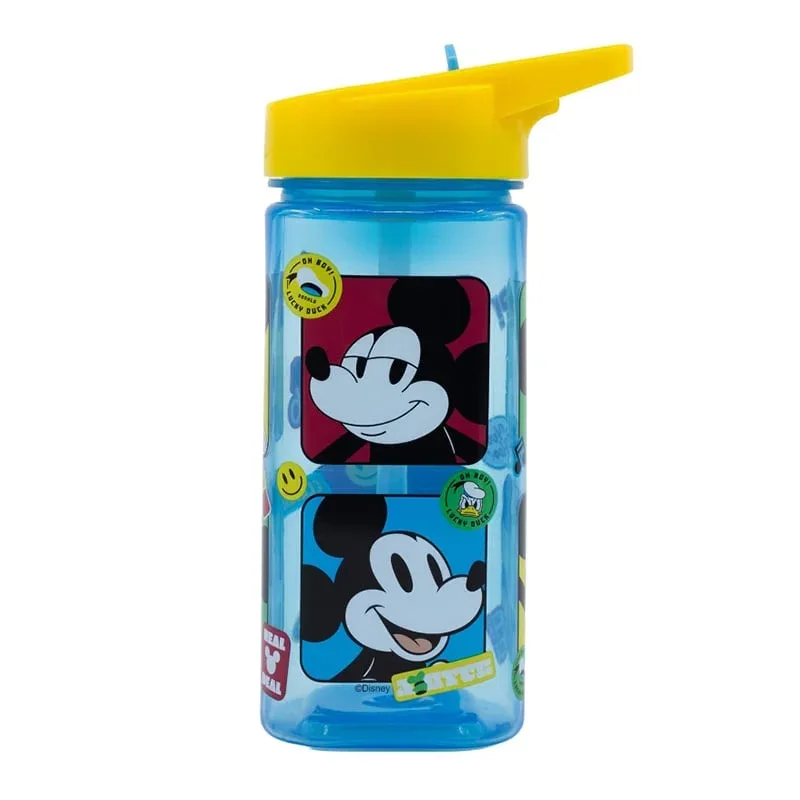 Sticlă de apă Stor Mickey Mouse, pătrată, 510 ml