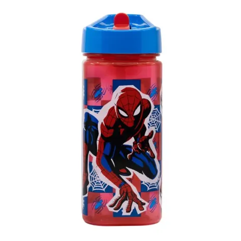 Sticlă de apă Stor Spiderman, pătrată, 510 ml