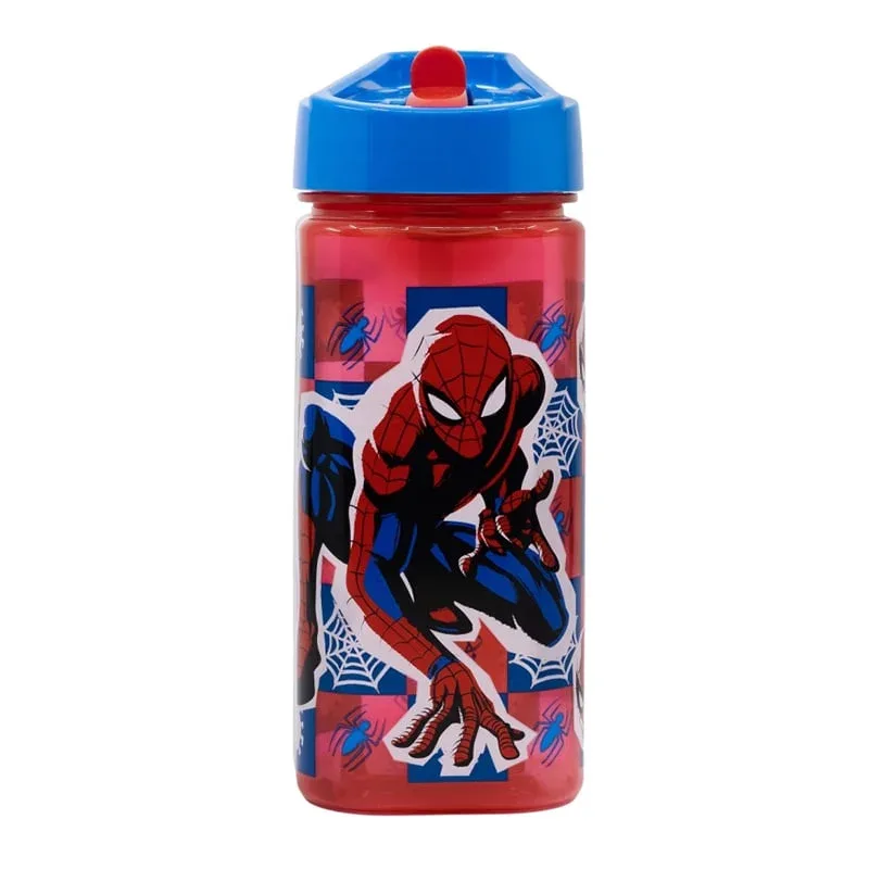 Sticlă de apă Stor Spiderman, pătrată, 510 ml