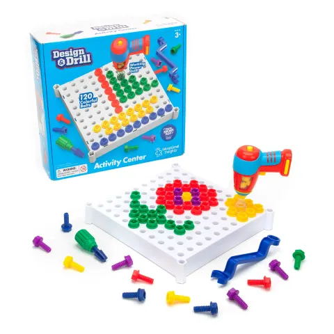 Learning Resources Joc „Compunere și găurire”