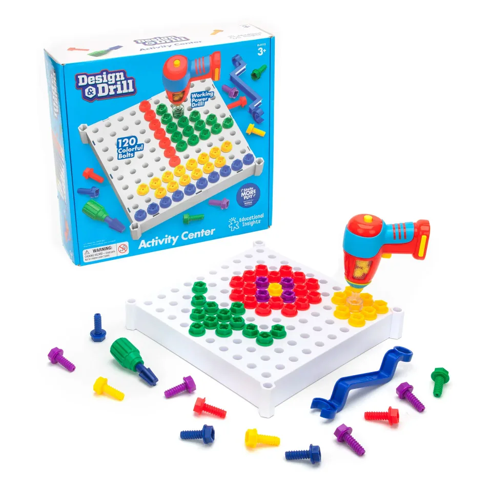 Learning Resources Joc „Compunere și găurire”