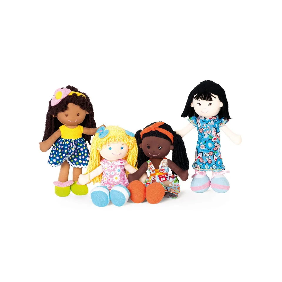 Păpuși Nowa Szkola Dolls of the World, 35 cm, 4 bucăți