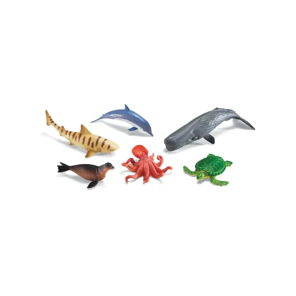 Learning Resources Animale marine, 6 buc.