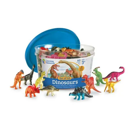 Set Learning Resources Dinozauri, 60 buc