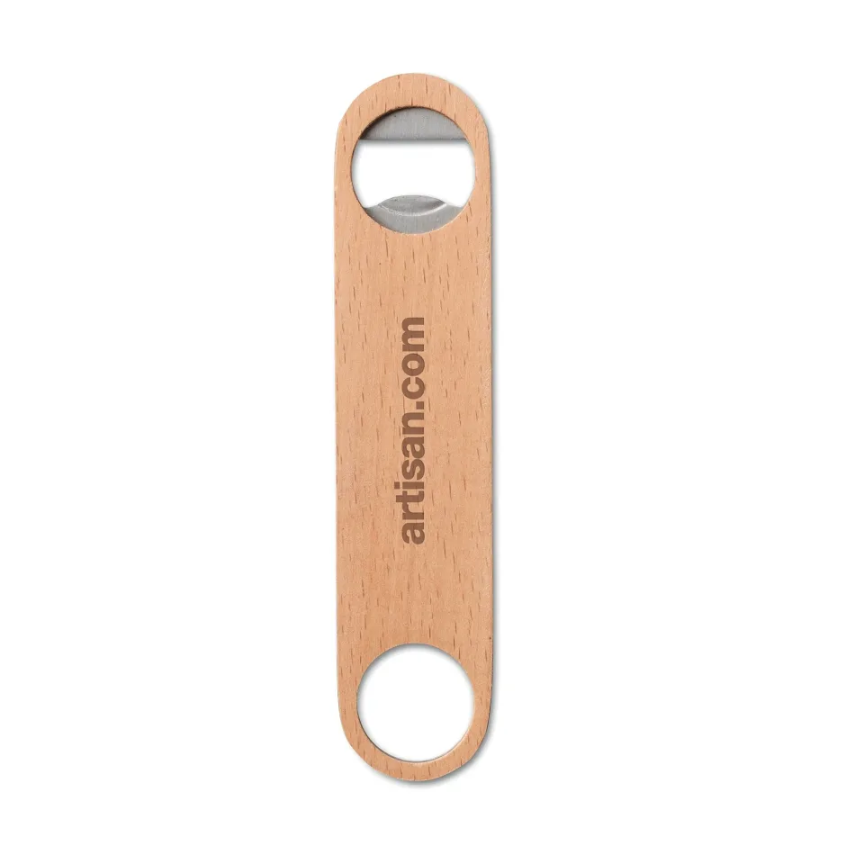 Deschizător de sticle More Than Gifts Canopy, 175 x 35 mm, lemn