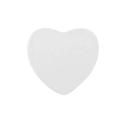 Magnet de frigider BESTSUB Inimă, ceramică, 6 x 6.8 cm, personalizabil