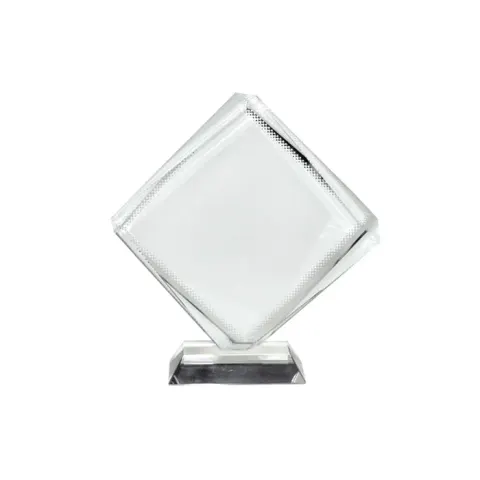 BESTSUB Crystal Octagon, 15.5 x 13 cm, personalizabil