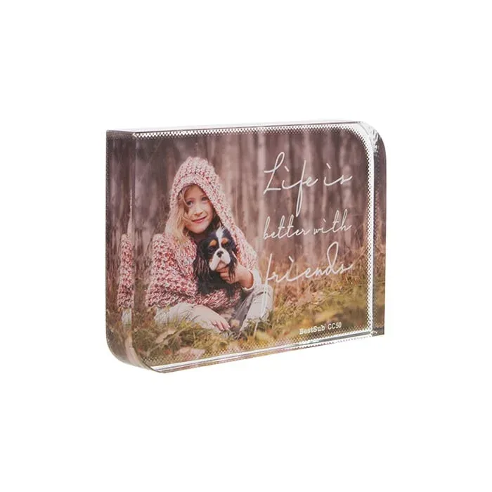 BESTSUB Crystal Rectangle, personalizabil