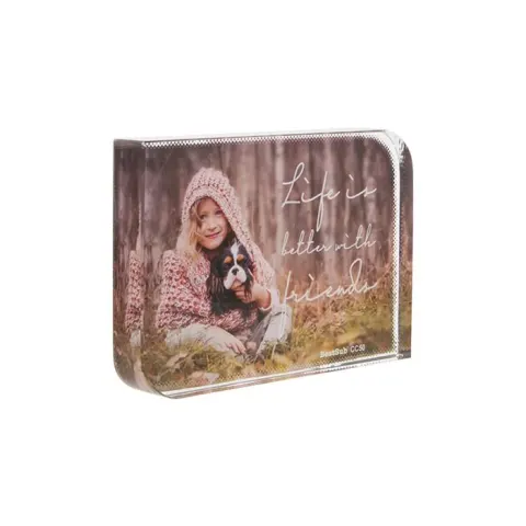 BESTSUB Crystal Rectangle, personalizabil