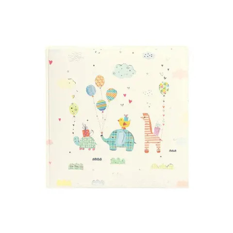Goldbuch Album, 60 pagini albe, 25 x 25 cm, cu animale