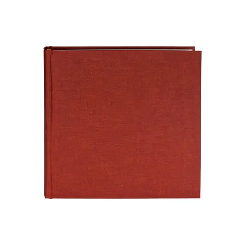 Goldbuch Album, 60 pagini albe, 25 x 25 cm, roșu