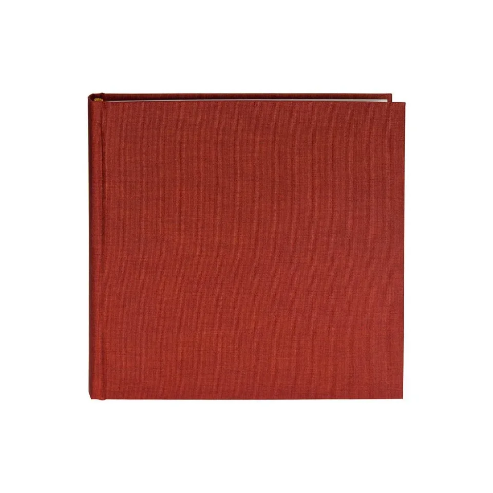 Goldbuch Album, 60 pagini albe, 25 x 25 cm, roșu