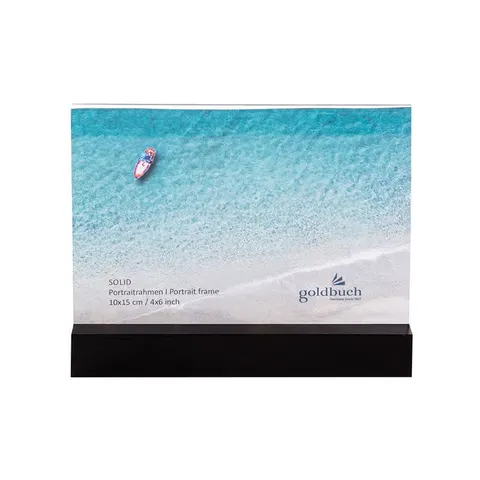 Rama foto Goldbuch, acril, 10 x 15 cm, negru