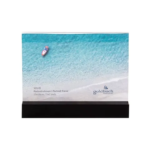 Rama foto Goldbuch, acril, 13 x 18 cm, negru