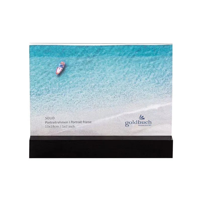 Rama foto Goldbuch, acril, 13 x 18 cm, negru