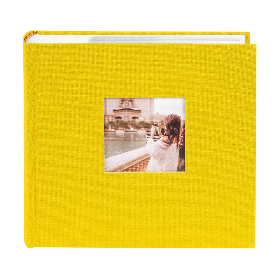 Goldbuch Album Bella Vista, pentru 200 fotografii, cu buzunare, 10 x 15 cm, muștar