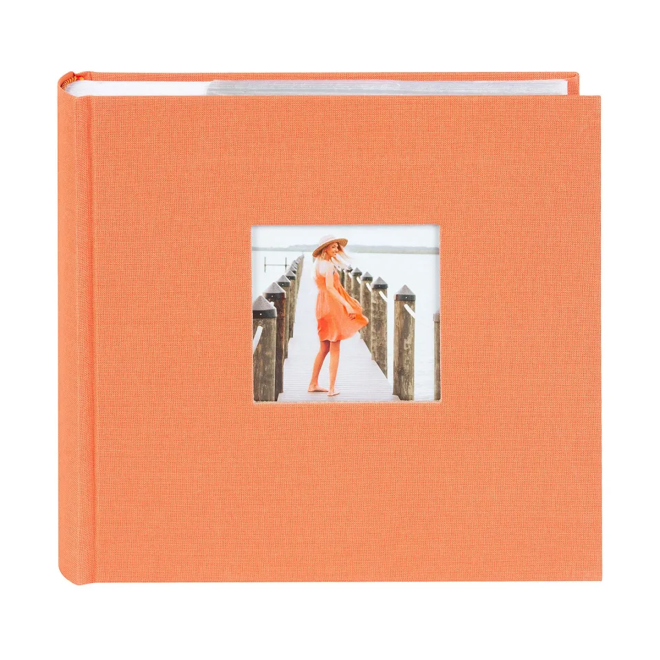 Goldbuch Album Bella Vista, pentru 200 Fotografii, cu Buzunare, 10 x 15 cm, Somon