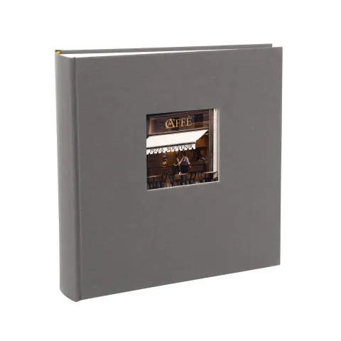 Goldbuch Album Bella Vista, pentru 200 fotografii, cu buzunare, 10 x 15 cm, gri