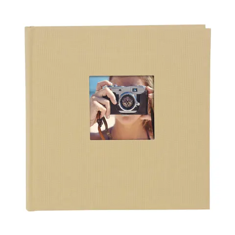 Goldbuch Album Bella Vista, pentru 200 fotografii, cu buzunare, 10 x 15 cm, bej