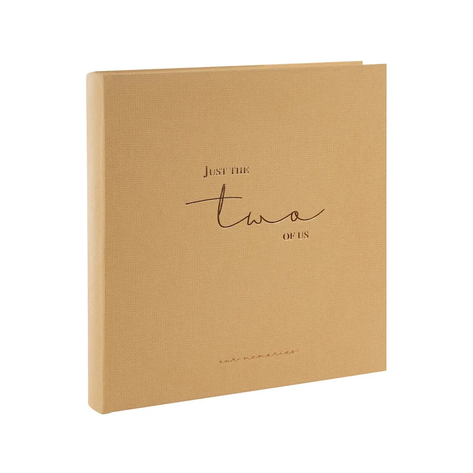 Goldbuch Album Just two of us, cu 60 de pagini albe, 30 x 31 cm, maro